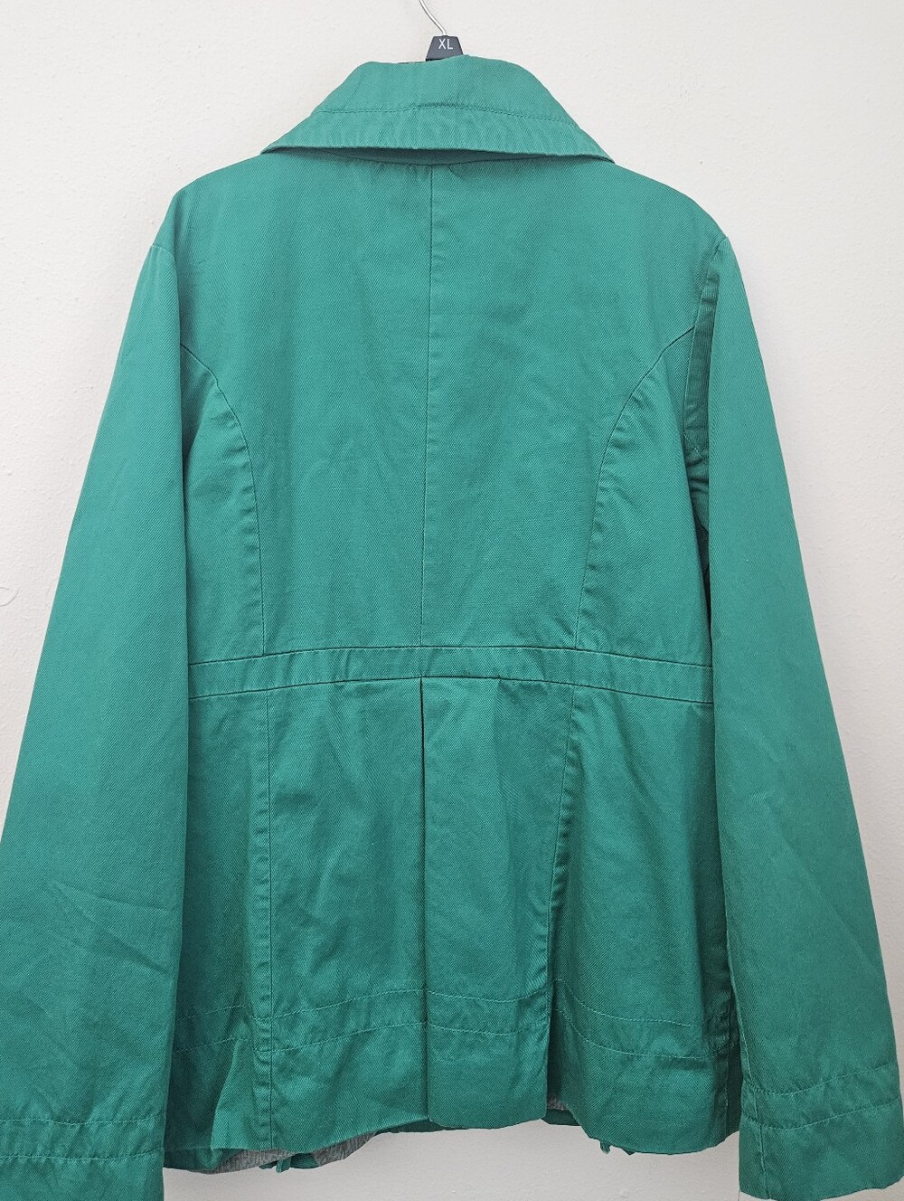 Mossimo Green Women's Button-Front Jacket - Picture 2 of 8